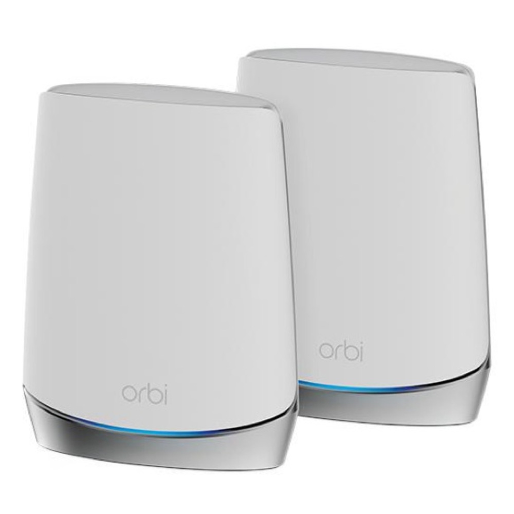 NETGEAR - Orbi 750 Series AX4200 Tri-Band Mesh Wi-Fi 6 System (2-pack) - White